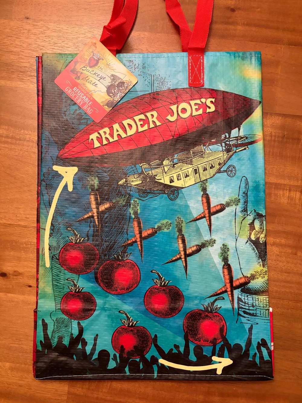 Trader Joe’s Ohio Reusable Grocery Tote